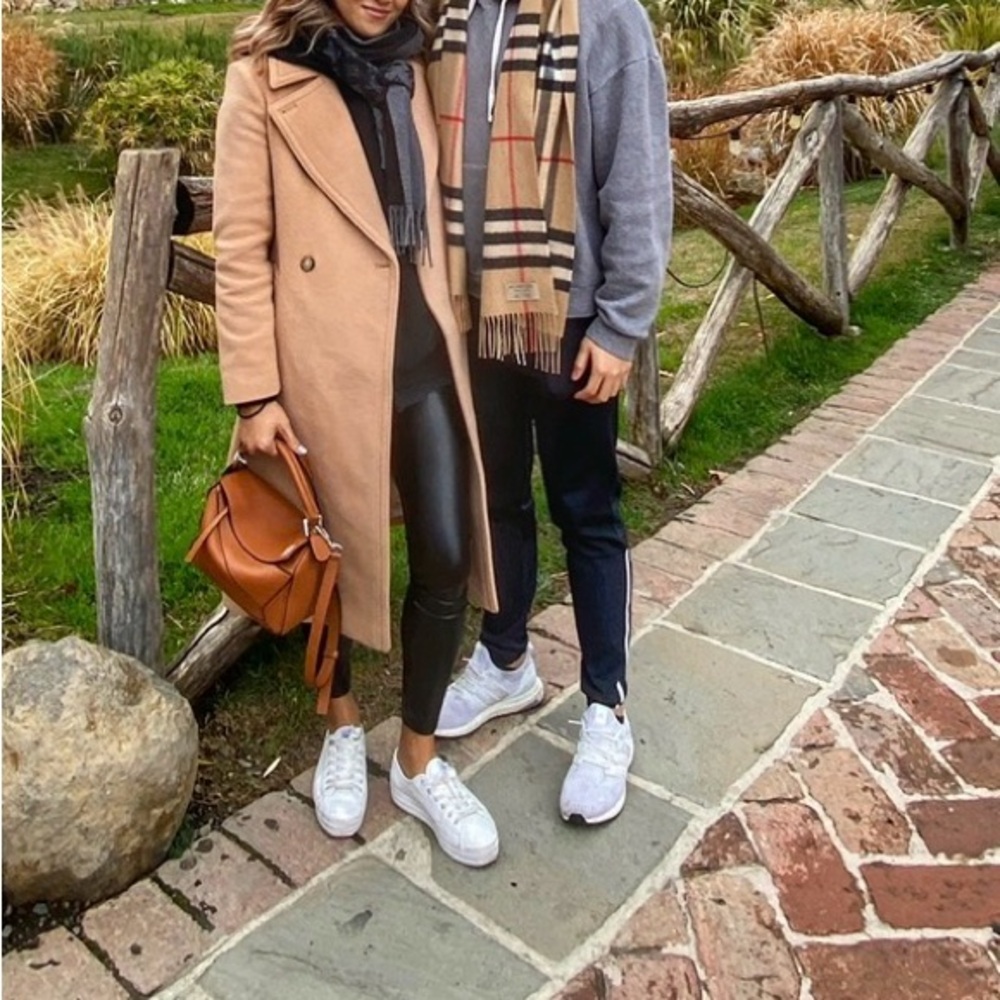 Club Monaco Camel Wool Coat